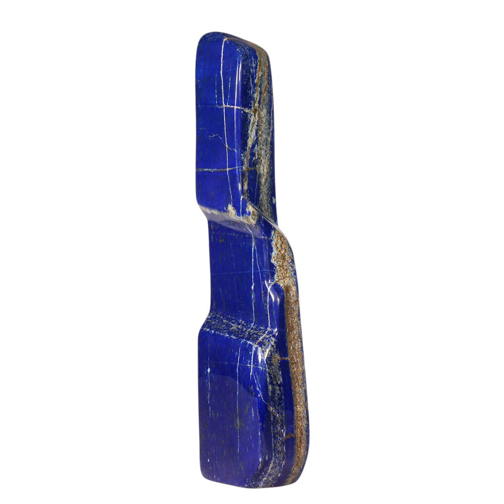 Lapis lazuli A-kwaliteit sculptuur 26,9 x 7 x 4,8 cm | 1684 gram Lapis lazuli A-kwaliteit sculptuur 26,9 x 7 x 4,8 cm | 1684 gram