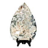 Mosagaat sculptuur 28,8 x 19,3 x 2,3 cm | 2300 gram