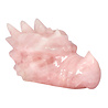 Rozenkwarts draken schedel 24,5 x 10,5 x 14 cm | 3577 gram Rozenkwarts draken schedel 24,5 x 10,5 x 14 cm | 3577 gram