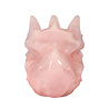 Rozenkwarts draken schedel 24,5 x 10,5 x 14 cm | 3577 gram Rozenkwarts draken schedel 24,5 x 10,5 x 14 cm | 3577 gram