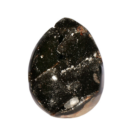 Septarie edelsteen ei A-kwaliteit 9,6 x 7,3 x 6,7 cm | 542 gram Septarie edelsteen ei A-kwaliteit 9,6 x 7,3 x 6,7 cm | 542 gram