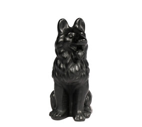 Obsidiaan (zwart) herder beeldje