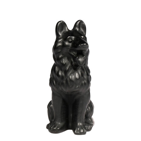 Obsidiaan (zwart) herder beeldje