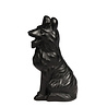 Obsidiaan (zwart) herder beeldje