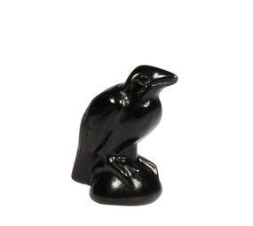 Obsidiaan (zwart) raaf klein Obsidiaan (zwart) raaf klein