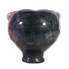 Fluoriet (paars) met tijgeroog ogen alien schedel 9 x 7,3 x 7,1 cm | 586 gram Fluoriet (paars) met tijgeroog ogen alien schedel 9 x 7,3 x 7,1 cm | 586 gram