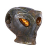 Mosagaat met tijgeroog ogen alien schedel 8,3 x 7,1 x 6,8 cm | 415 gram Mosagaat met tijgeroog ogen alien schedel 8,3 x 7,1 x 6,8 cm | 415 gram