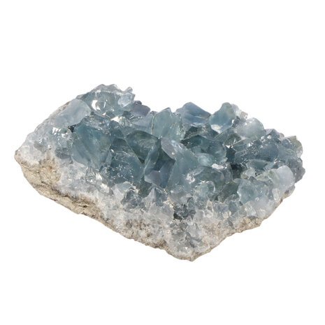 Celestien cluster A-kwaliteit 11,3 x 7,8 x 4,6 cm | 817 gram Celestien cluster A-kwaliteit 11,3 x 7,8 x 4,6 cm | 817 gram
