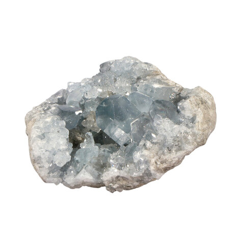Celestien cluster A-kwaliteit 16,8 x 10 x 6,8 cm | 1272 gram Celestien cluster A-kwaliteit 16,8 x 10 x 6,8 cm | 1272 gram