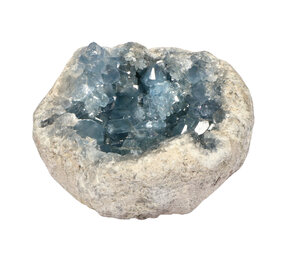 Celestien geode A-kwaliteit 15,5 x 14,7 x 8,2 cm | 2752 gram Celestien geode A-kwaliteit 15,5 x 14,7 x 8,2 cm | 2752 gram