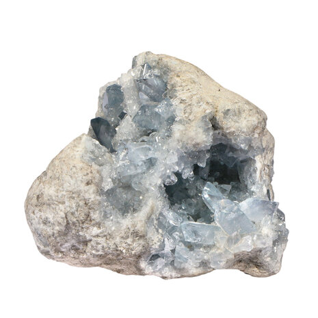 Celestien geode A-kwaliteit 19,5 x 13,5 x 11,3 cm | 3081 gram Celestien geode A-kwaliteit 19,5 x 13,5 x 11,3 cm | 3081 gram