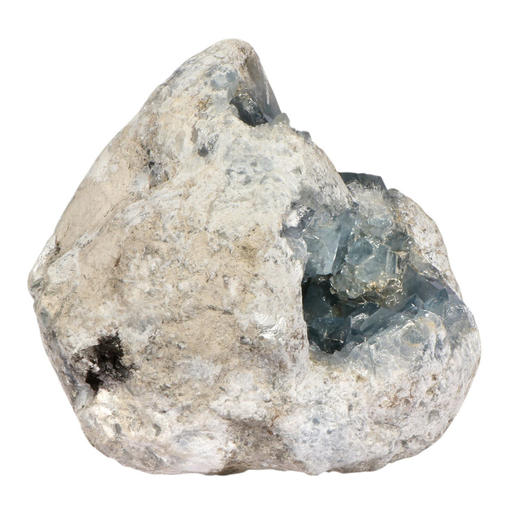 Celestien geode A-kwaliteit 14,1 x 13,9 x 15,6 cm | 4291 gram Celestien geode A-kwaliteit 14,1 x 13,9 x 15,6 cm | 4291 gram