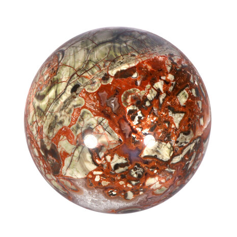 Agaat (money) bol 70 mm | 445 gram Agaat (money) bol 70 mm | 445 gram