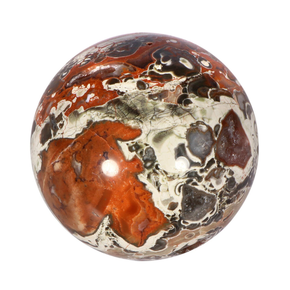 Agaat (money) bol 68 mm | 408 gram Agaat (money) bol 68 mm | 408 gram