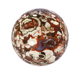 Agaat (money) bol 67 mm | 365 gram Agaat (money) bol 67 mm | 365 gram
