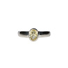 Zilveren ring toermalijn (groen) maat 17 | ovaal facet 0,6 x 0,4 cm Zilveren ring toermalijn (groen) maat 17 | ovaal facet 0,6 x 0,4 cm