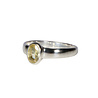 Zilveren ring toermalijn (groen) maat 17 | ovaal facet 0,6 x 0,4 cm Zilveren ring toermalijn (groen) maat 17 | ovaal facet 0,6 x 0,4 cm