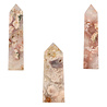 Amethist (roze) obelisk 9,5 - 11,5 cm