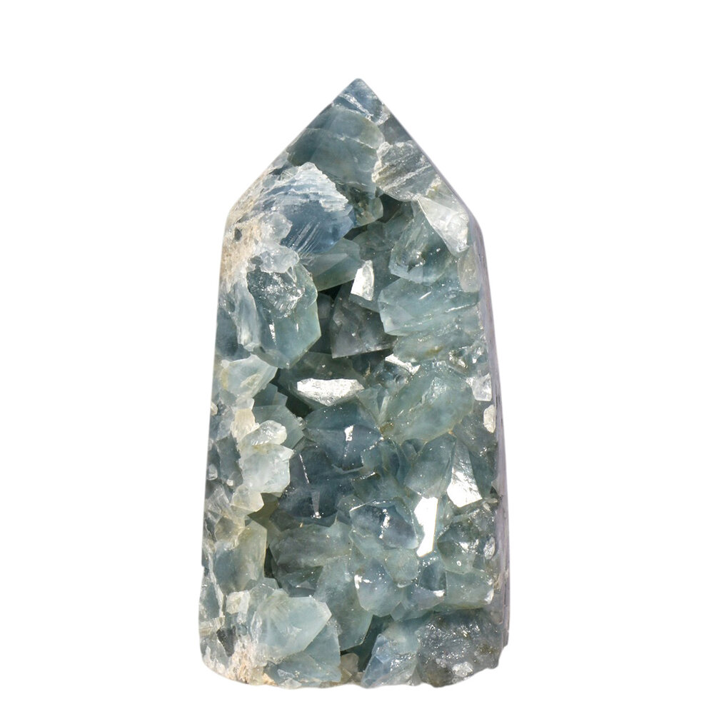 Celestien punt geslepen A-kwaliteit 13 x 7,3 x 6,6 cm | 1098 gram