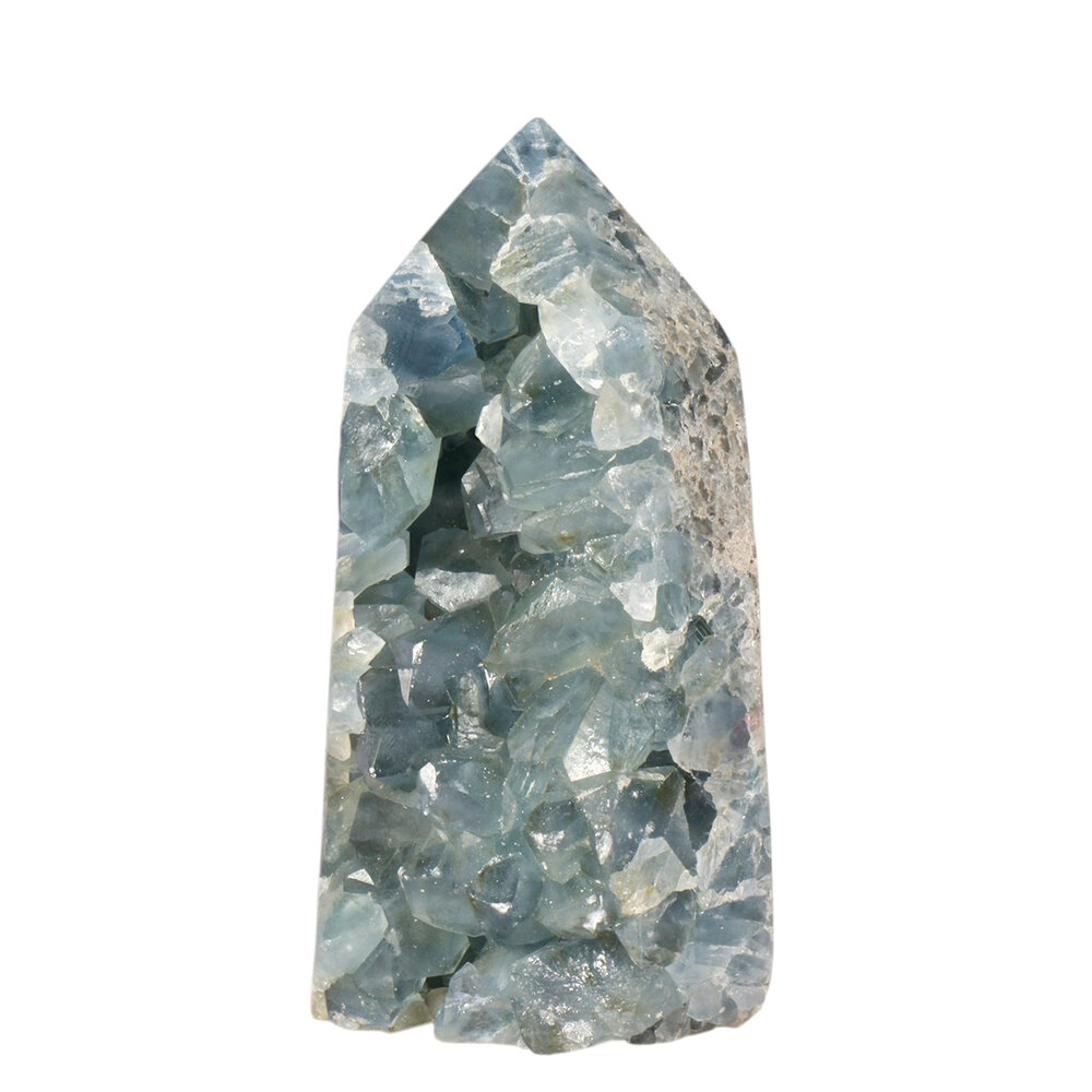 Celestien punt geslepen A-kwaliteit 13 x 7,3 x 6,6 cm | 1098 gram