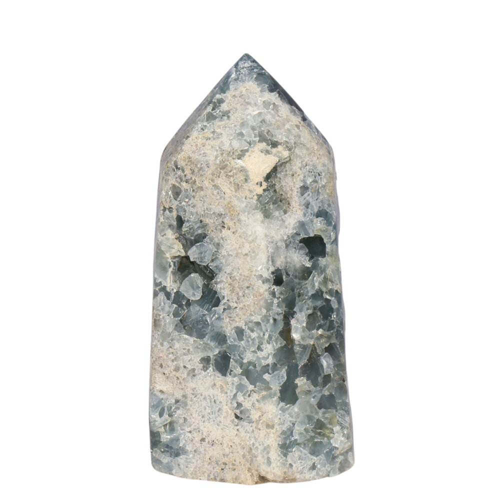Celestien punt geslepen A-kwaliteit 13 x 7,3 x 6,6 cm | 1098 gram