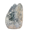 Celestien A-kwaliteit geode sculptuur 11,5 x 7,9 x 8,1 cm | 1232 gram