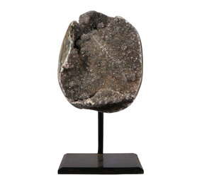 Amethist (galaxy) zwart cluster op standaard 16,4 x 12,5 x 8,6 cm | 3454 gram