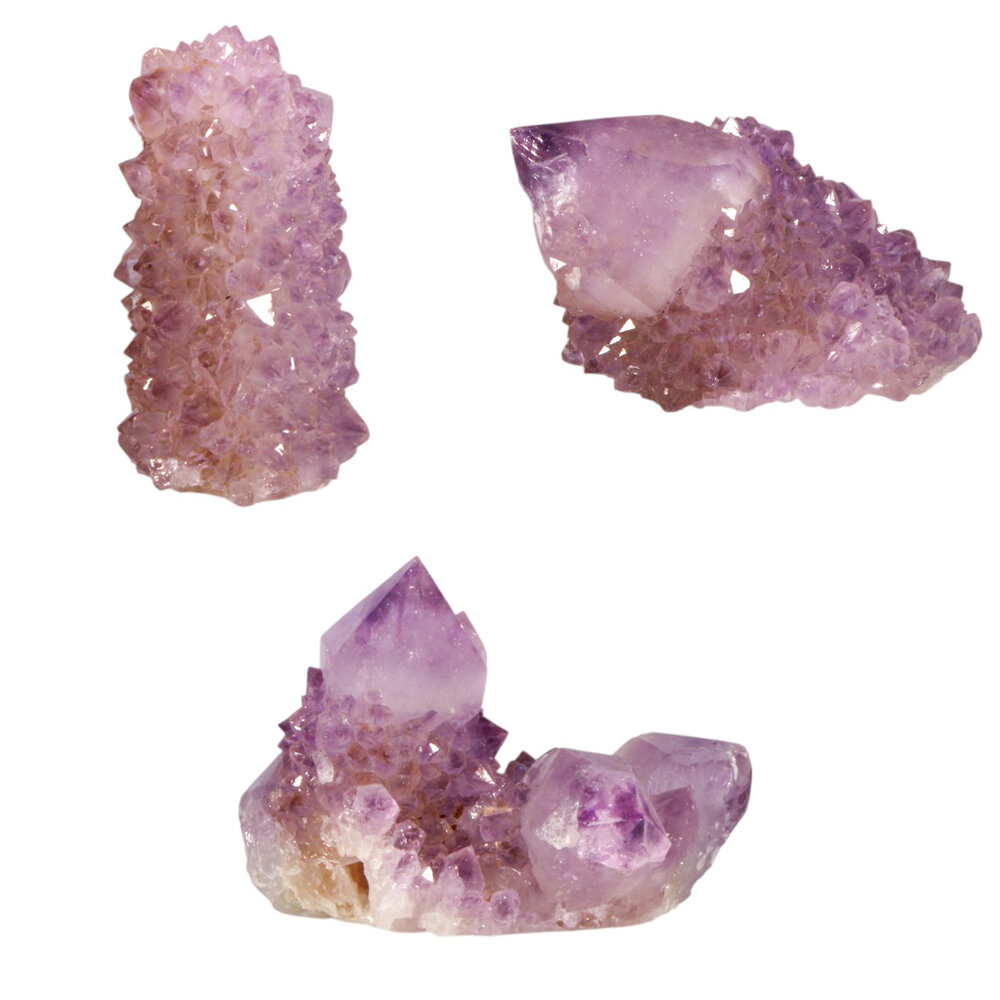 Spiritkwarts cluster A-kwaliteit 10 - 25 gram