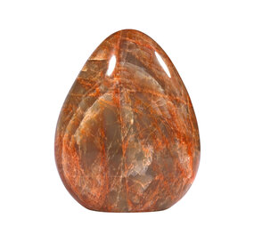 Maansteen (roze) A-kwaliteit sculptuur 17,5 x 14 x 7,2 cm | 2622 gram