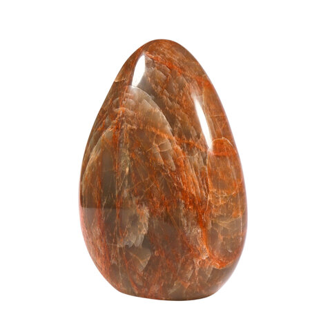 Maansteen (roze) A-kwaliteit sculptuur 17,5 x 14 x 7,2 cm | 2622 gram