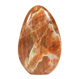 Maansteen (roze) met zonnesteen sculptuur 15,4 x 9,8 x 4,2 cm | 984 gram Maansteen (roze) met zonnesteen sculptuur 15,4 x 9,8 x 4,2 cm | 984 gram