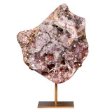 Amethist (roze) A- kwaliteit cluster op standaard 40 x 36 x 9 cm | 15,4 kg Amethist (roze) A- kwaliteit cluster op standaard 40 x 36 x 9 cm | 15,4 kg