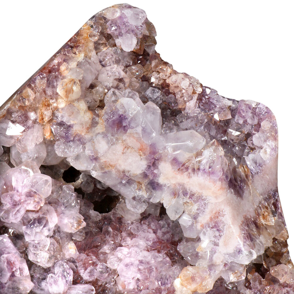 Amethist (roze) A- kwaliteit cluster op standaard 40 x 36 x 9 cm | 15,4 kg