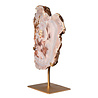 Amethist (roze) cluster op standaard 25,8 x 21,1 x 5,4 cm | 3,64 kg