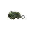Moldaviet hanger ruw met zilveren oogje 2,3 x 2,1 cm | 3,7 gram