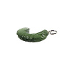 Moldaviet hanger ruw met zilveren oogje 2,7 x 1,6 cm | 2,8 gram