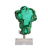 Malachiet deels gepolijst op standaard 8 x 6,3 cm | 235 gram Malachiet deels gepolijst op standaard 8 x 6,3 cm | 235 gram