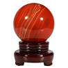 Jaspis (rood) bol op standaard 111 mm | 2317 gram Jaspis (rood) bol op standaard 111 mm | 2317 gram