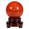 Jaspis (rood) bol op standaard 111 mm | 2317 gram Jaspis (rood) bol op standaard 111 mm | 2317 gram