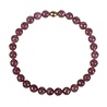 Lepidoliet armband met 14k gouden kraal | 6 mm Lepidoliet armband met 14k gouden kraal | 6 mm