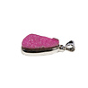 Zilveren hanger calciet (cobalto) | druppel ruw 2,4 x 1,5 cm Zilveren hanger calciet (cobalto) | druppel ruw 2,4 x 1,5 cm