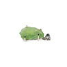 Zilveren hanger toermalijn (groen) ruw | freeform gezet 2,1 x 1,4 cm Zilveren hanger toermalijn (groen) ruw | freeform gezet 2,1 x 1,4 cm