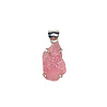 Zilveren hanger toermalijn (roze) | freeform ruw gezet 2,1 x 1,3 cm Zilveren hanger toermalijn (roze) | freeform ruw gezet 2,1 x 1,3 cm