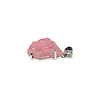 Zilveren hanger toermalijn (roze) | freeform ruw gezet 2,1 x 1,3 cm Zilveren hanger toermalijn (roze) | freeform ruw gezet 2,1 x 1,3 cm