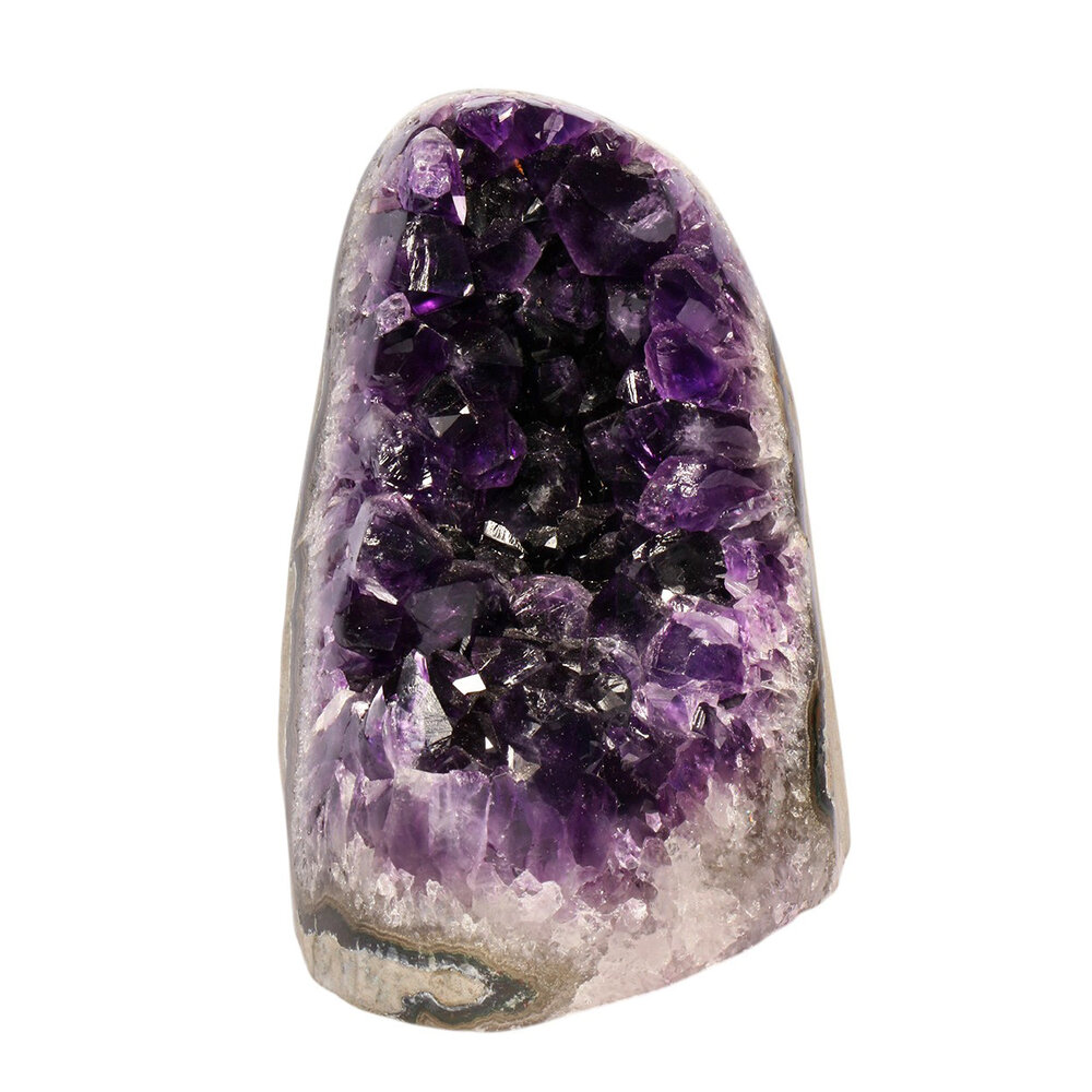 Amethist A-kwaliteit cluster 11,1 x 10,2 x 7,3 cm | 1231 gram Amethist A-kwaliteit cluster 11,1 x 10,2 x 7,3 cm | 1231 gram