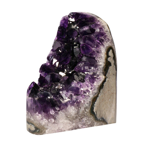 Amethist A-kwaliteit cluster 11,1 x 10,2 x 7,3 cm | 1231 gram Amethist A-kwaliteit cluster 11,1 x 10,2 x 7,3 cm | 1231 gram