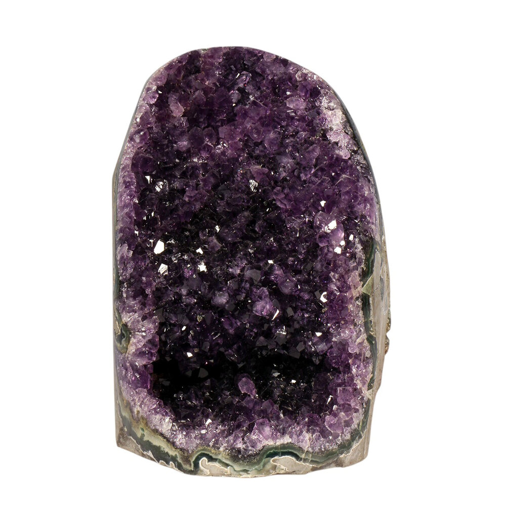 Amethist A-kwaliteit cluster 12,5 x 8,3 x 10,4 cm | 1682 gram Amethist A-kwaliteit cluster 12,5 x 8,3 x 10,4 cm | 1682 gram