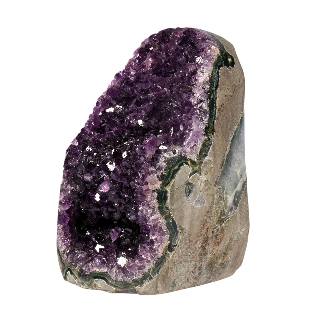 Amethist A-kwaliteit cluster 12,5 x 8,3 x 10,4 cm | 1682 gram Amethist A-kwaliteit cluster 12,5 x 8,3 x 10,4 cm | 1682 gram