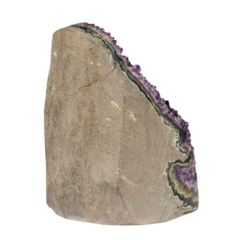 Amethist A-kwaliteit cluster 12,5 x 8,3 x 10,4 cm | 1682 gram Amethist A-kwaliteit cluster 12,5 x 8,3 x 10,4 cm | 1682 gram
