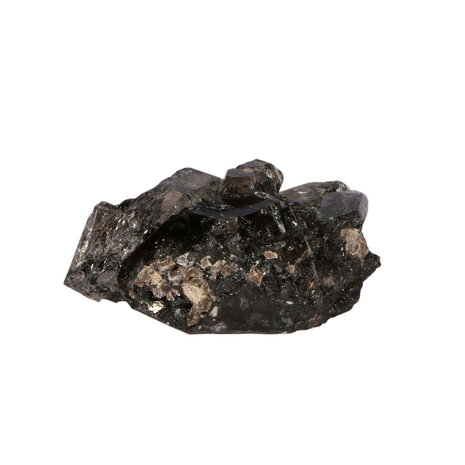 Herkimer diamant (zwart) A-kwaliteit cluster 4,4 x 3,4 x 1,9 cm | 28 gram Herkimer diamant (zwart) A-kwaliteit cluster 4,4 x 3,4 x 1,9 cm | 28 gram